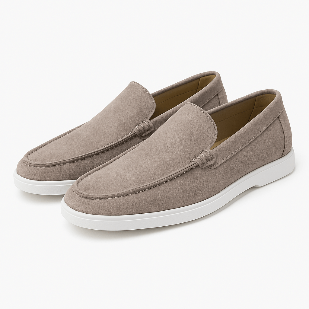 VogeLuxe | Men’s Suede Slip-On Sneaker Loafers 14