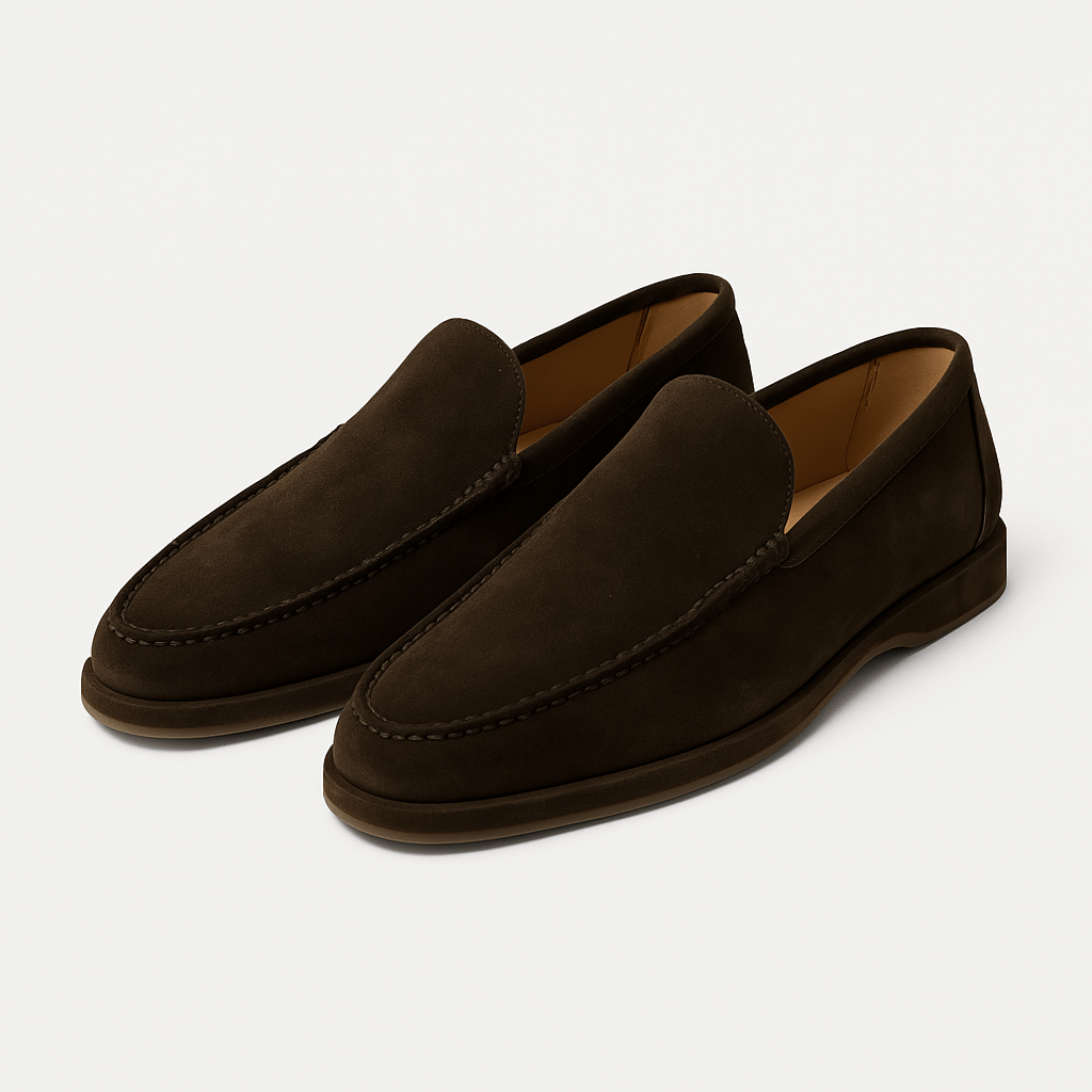 VogeLuxe | Men’s Suede Slip-On Sneaker Loafers 15