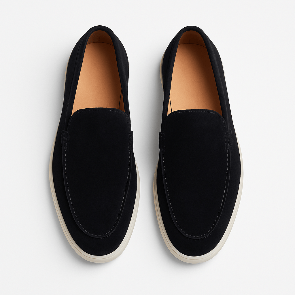 VogeLuxe | Men’s Suede Slip-On Sneaker Loafers 3