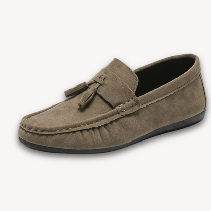VogeLuxe | Men’s Suede Tassel Loafers 3