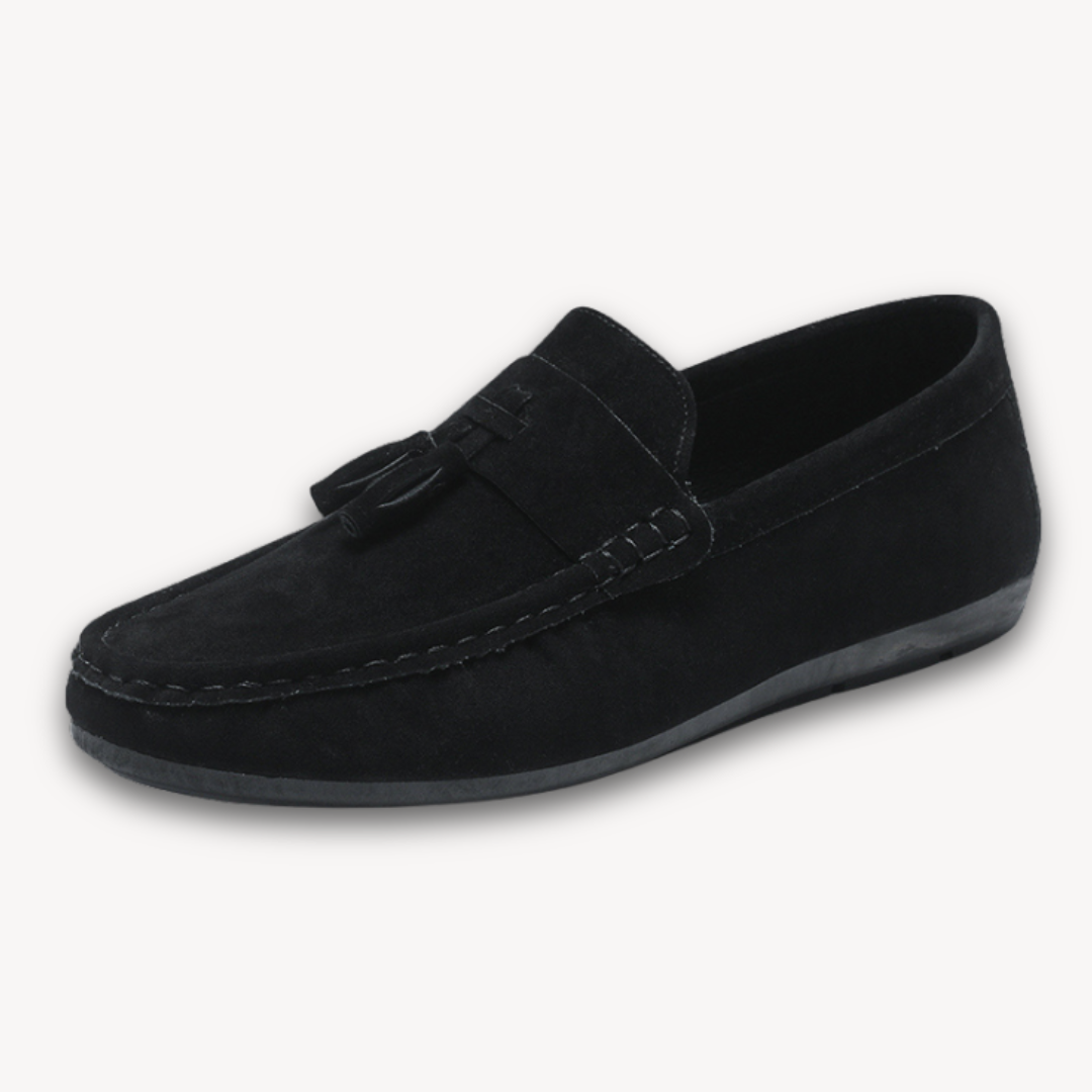 VogeLuxe | Men’s Suede Tassel Loafers 6