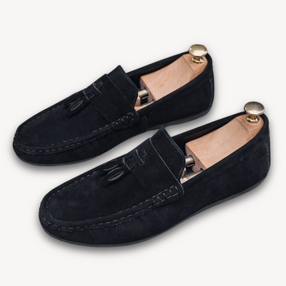 VogeLuxe | Men’s Suede Tassel Loafers 7