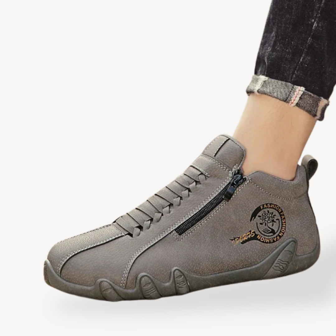 VogeLuxe | Men’s Tactical Side Zipper Boots 1