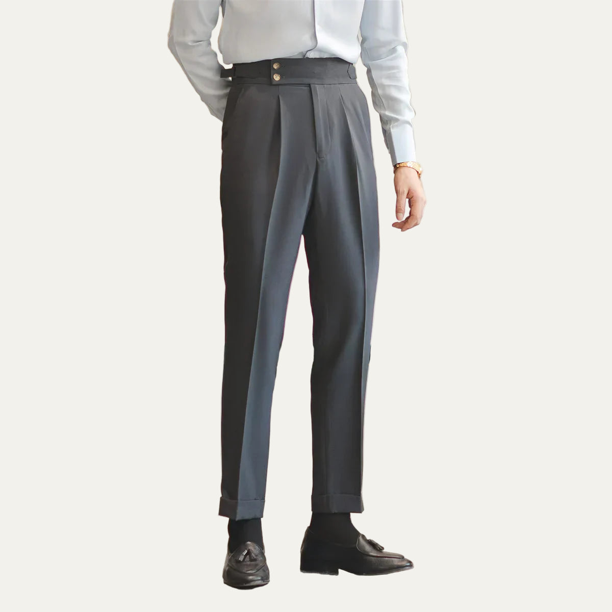 VogeLuxe | Men’s Tailored Dress Trousers 3