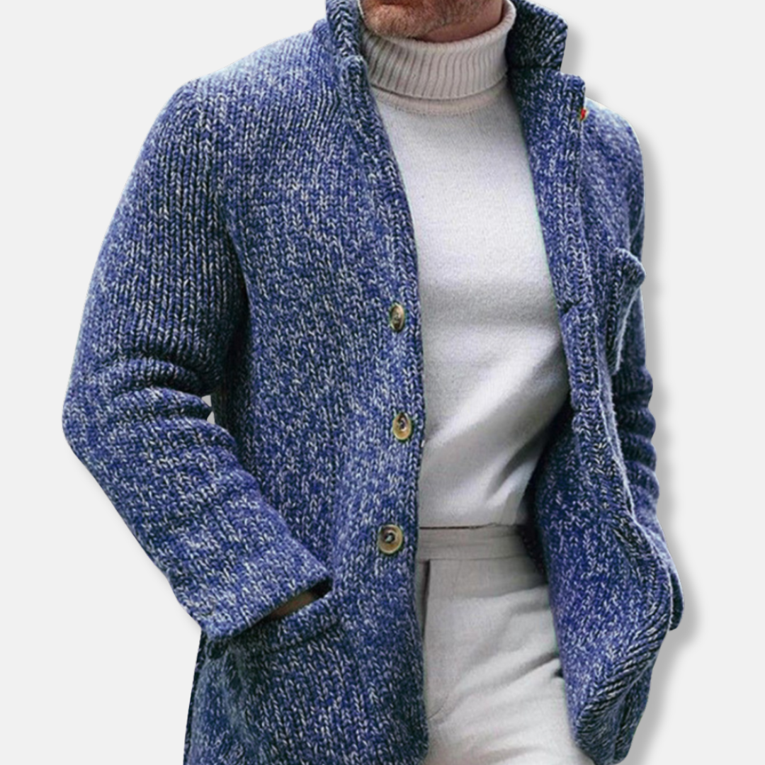 VogeLuxe | Men’s Tailored Knit Coat 1