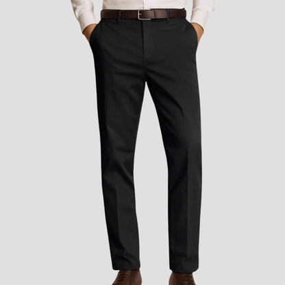 VogeLuxe | Men’s Tailored Straight-Leg Dress Pants 4