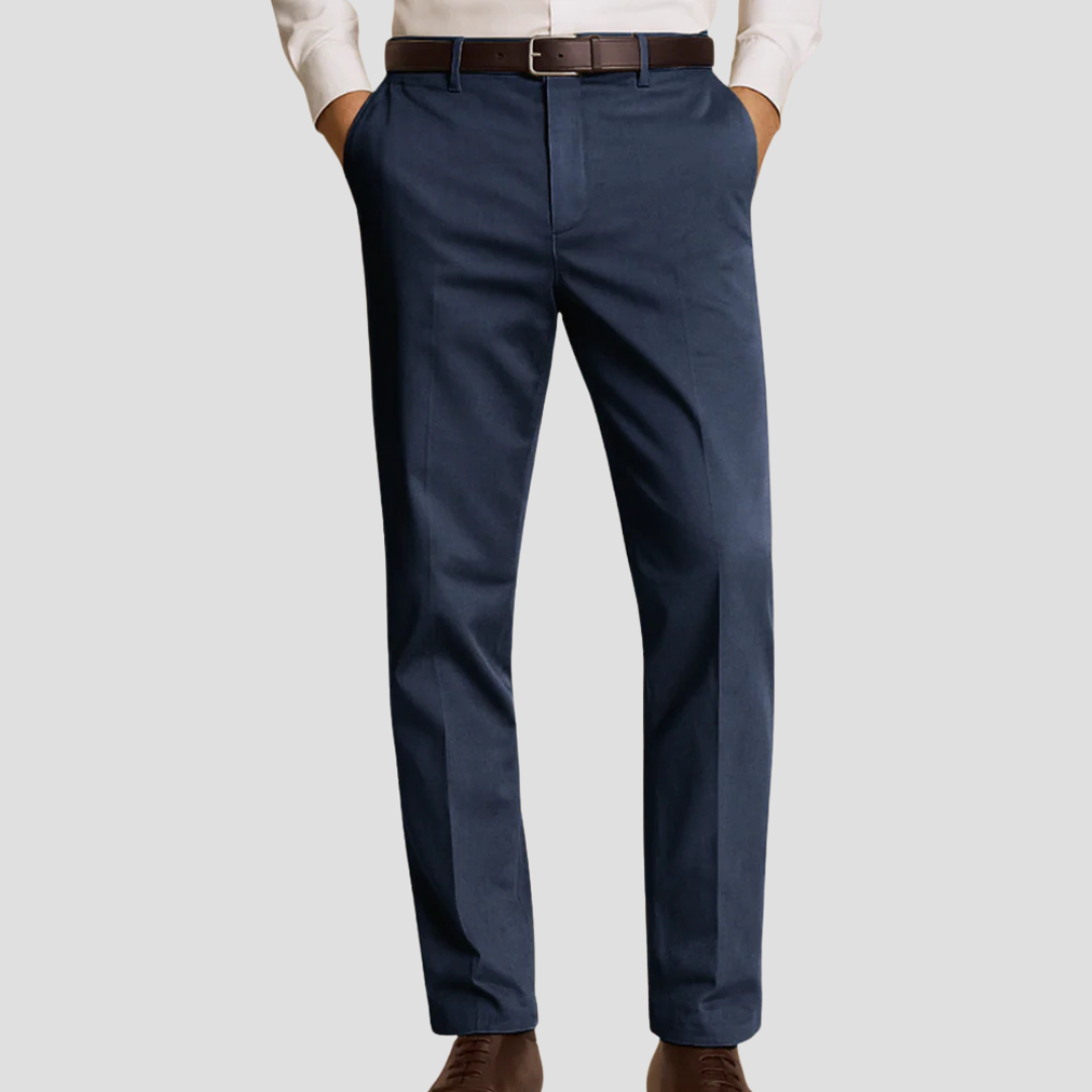 VogeLuxe | Men’s Tailored Straight-Leg Dress Pants 6