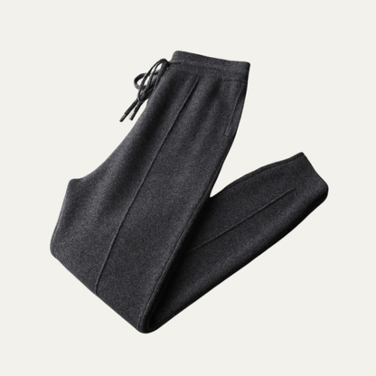 VogeLuxe | Men’s Tapered Knitted Jogging Trousers 5