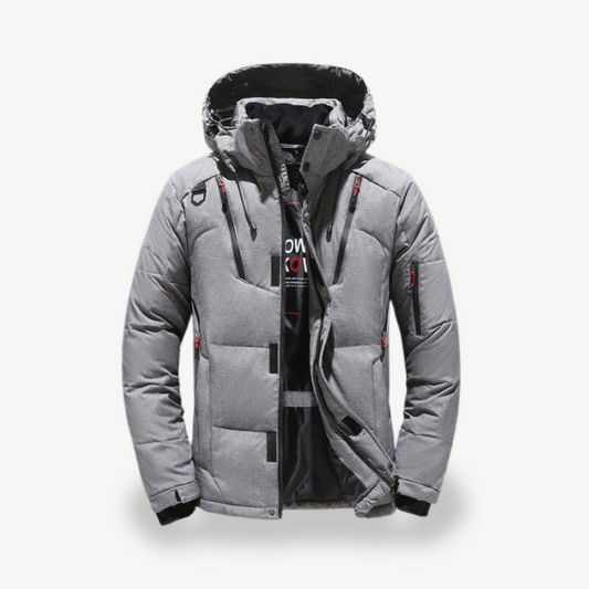 VogeLuxe | Men’s Technical Insulated Hooded Puffer Jacket 0