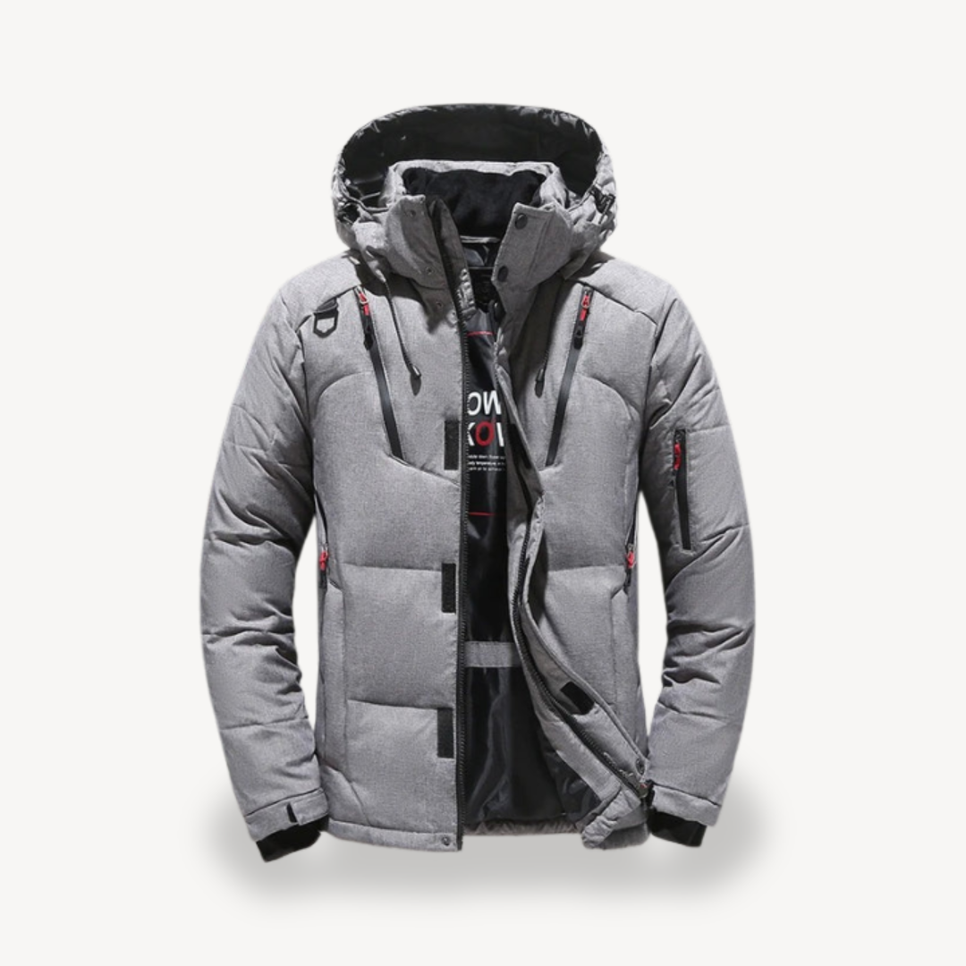 VogeLuxe | Men’s Technical Insulated Utility Puffer Jacket 2