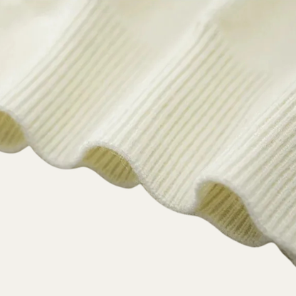 VogeLuxe | Men’s Textured Fleece Quarter-Zip Sweater 4