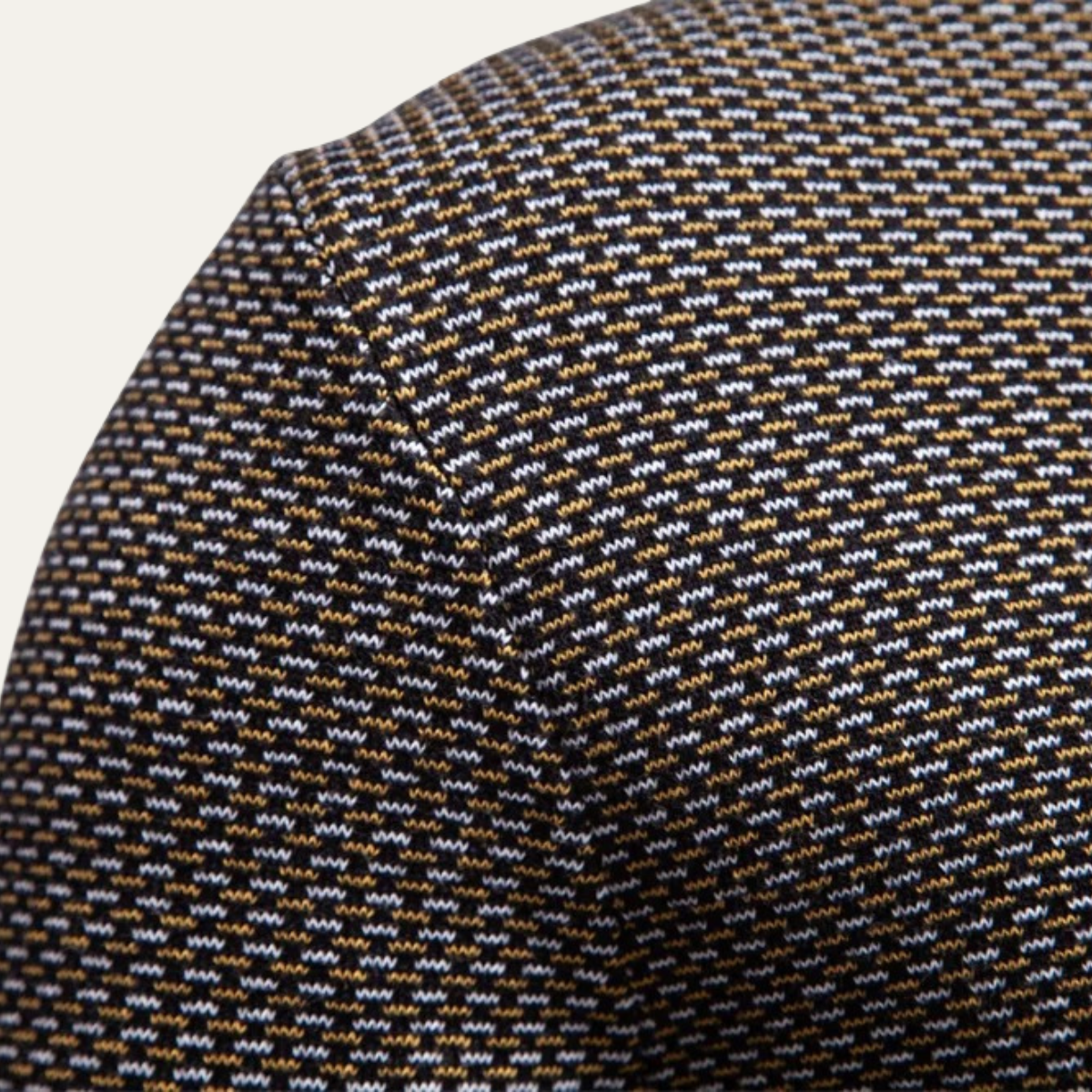 VogeLuxe | Men’s Textured Half Zip Pullover 3