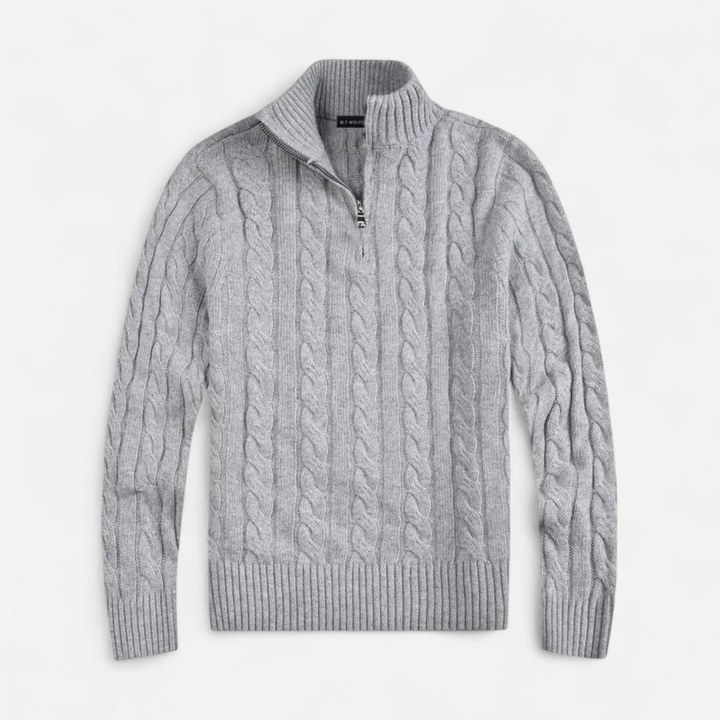 VogeLuxe | Men's Textured Open-Front Sweater 0