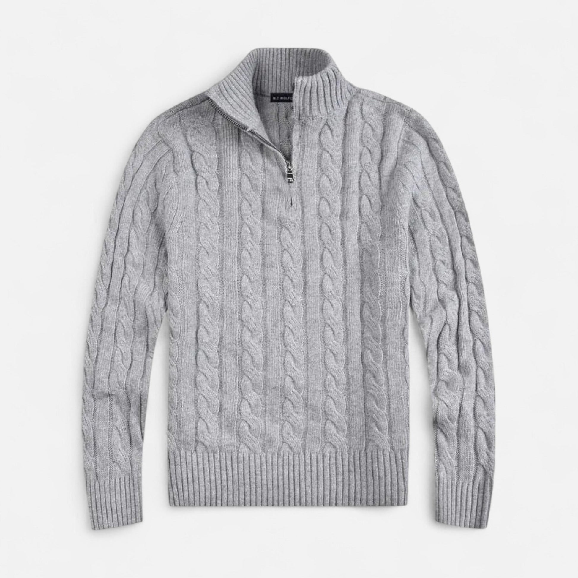 VogeLuxe | Men's Textured Open-Front Sweater 0