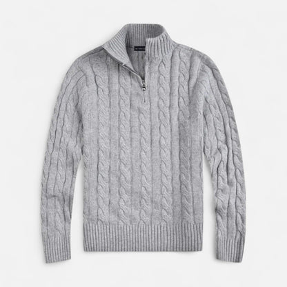 VogeLuxe | Men's Textured Open-Front Sweater 0