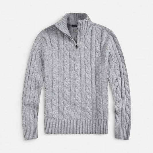 VogeLuxe | Men's Textured Open-Front Sweater 0