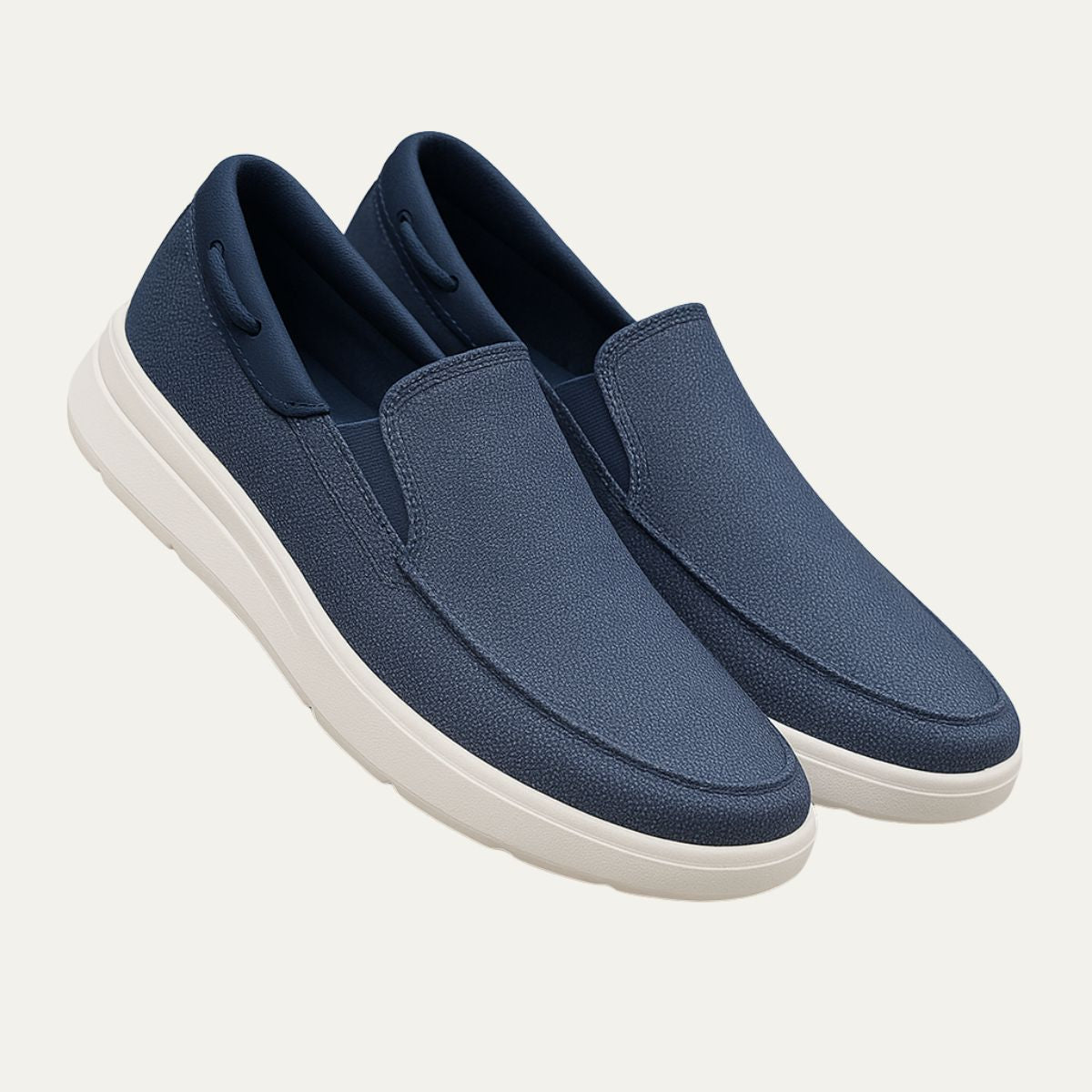 VogeLuxe | Men’s Textured Slip-On Loafers 1