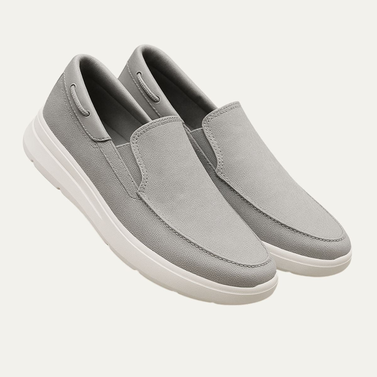 VogeLuxe | Men’s Textured Slip-On Loafers 2