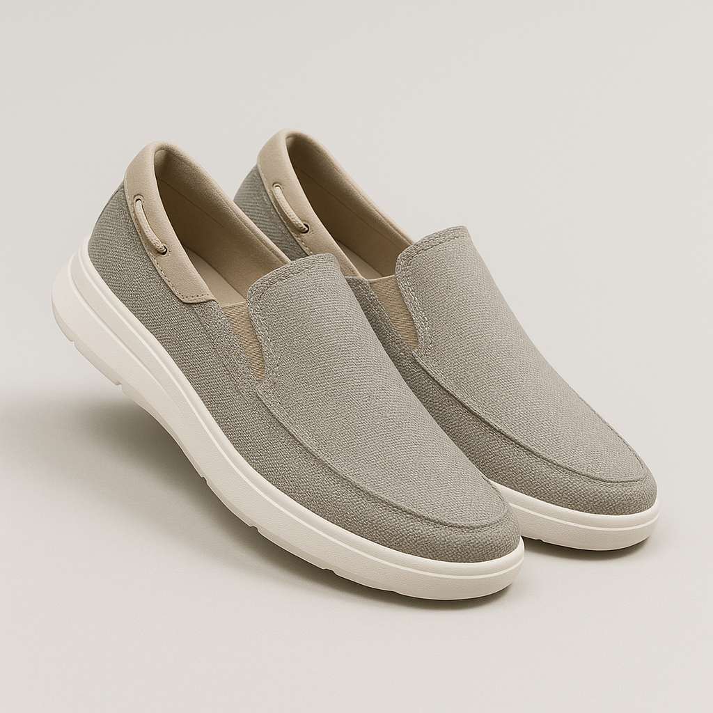 VogeLuxe | Men’s Textured Slip-On Loafers 4