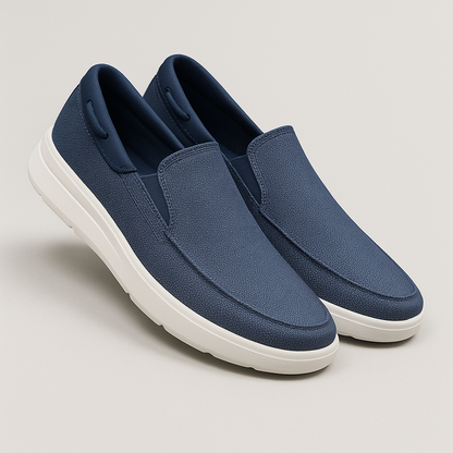 VogeLuxe | Men’s Textured Slip-On Loafers 5
