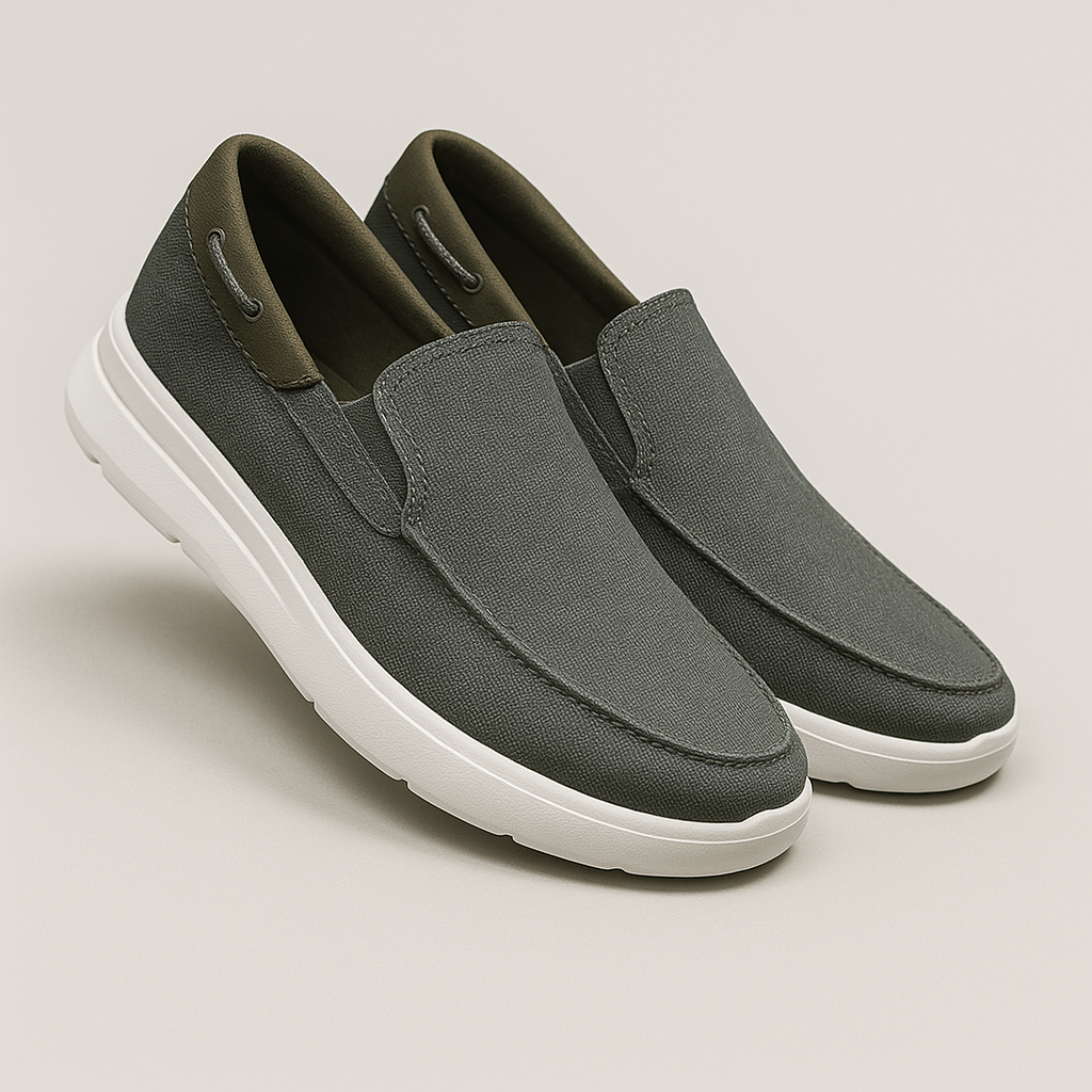VogeLuxe | Men’s Textured Slip-On Loafers 7