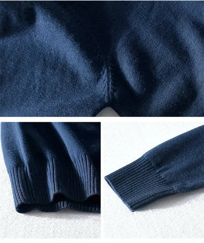 VogeLuxe | Men’s Textured Zip-Up Cardigan 2