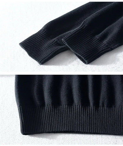 VogeLuxe | Men’s Textured Zip-Up Cardigan 4