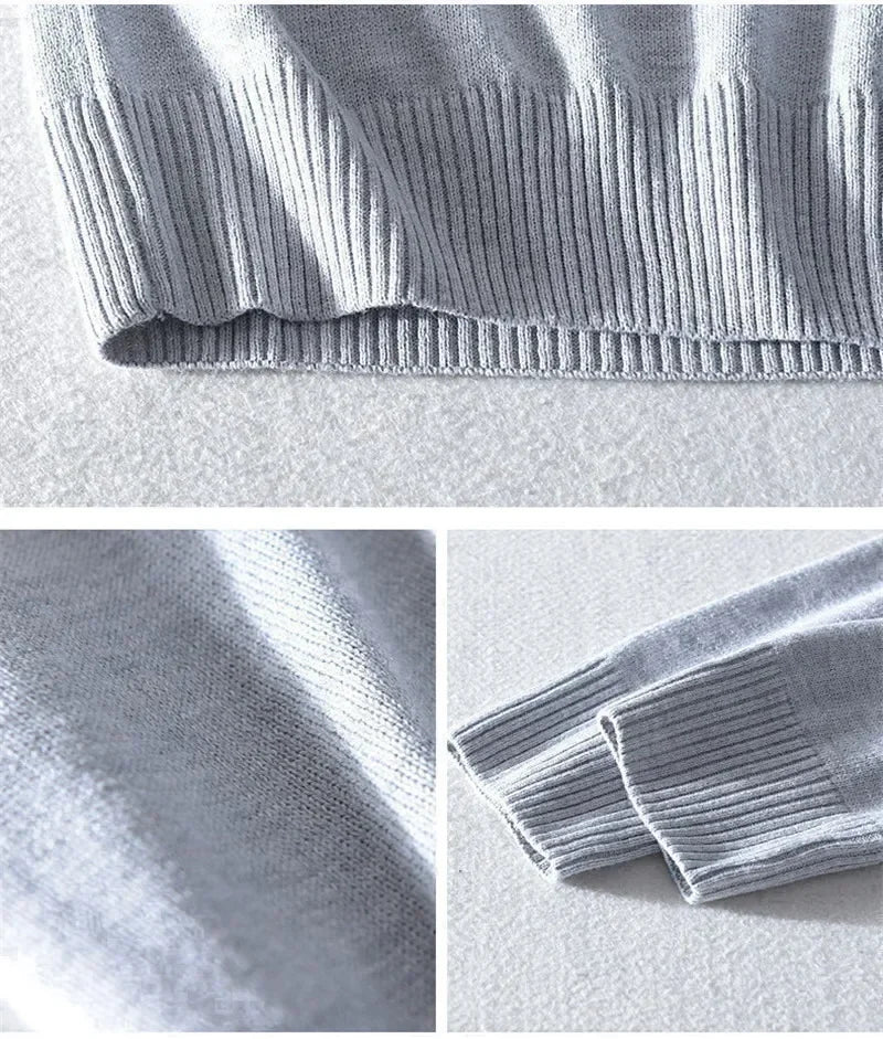 VogeLuxe | Men’s Textured Zip-Up Cardigan 6