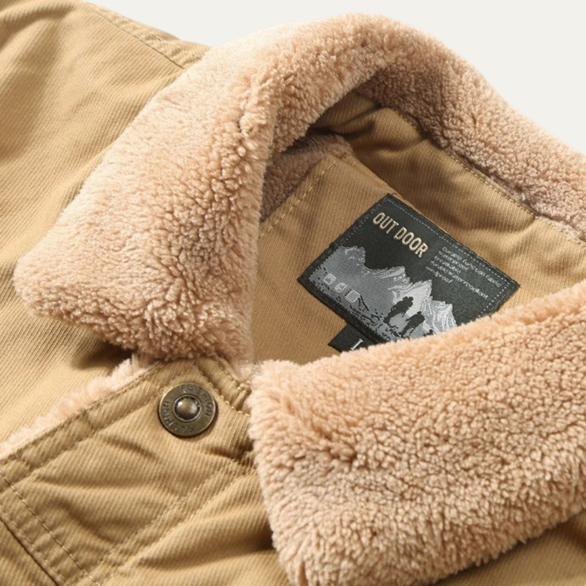 VogeLuxe | Men’s Timeless Faux-Shearling Jacket 2