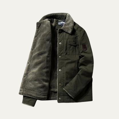 VogeLuxe | Men’s Timeless Faux-Shearling Jacket 5