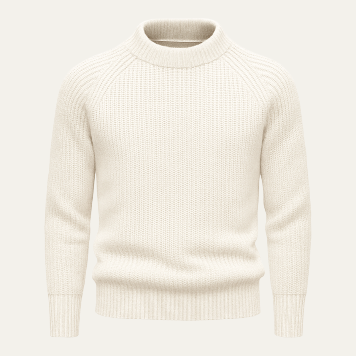 VogeLuxe | Men’s Timeless Ribbed Knit Sweater 8