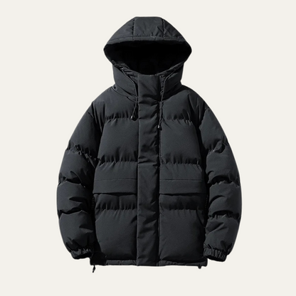 VogeLuxe | Men’s Urban Hooded Puffer Jacket 2