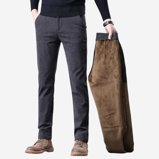VogeLuxe | Men’s Warm Corduroy Winter Pants 0