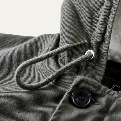 VogeLuxe | Men’s Warm Sherpa Hooded Parka 1