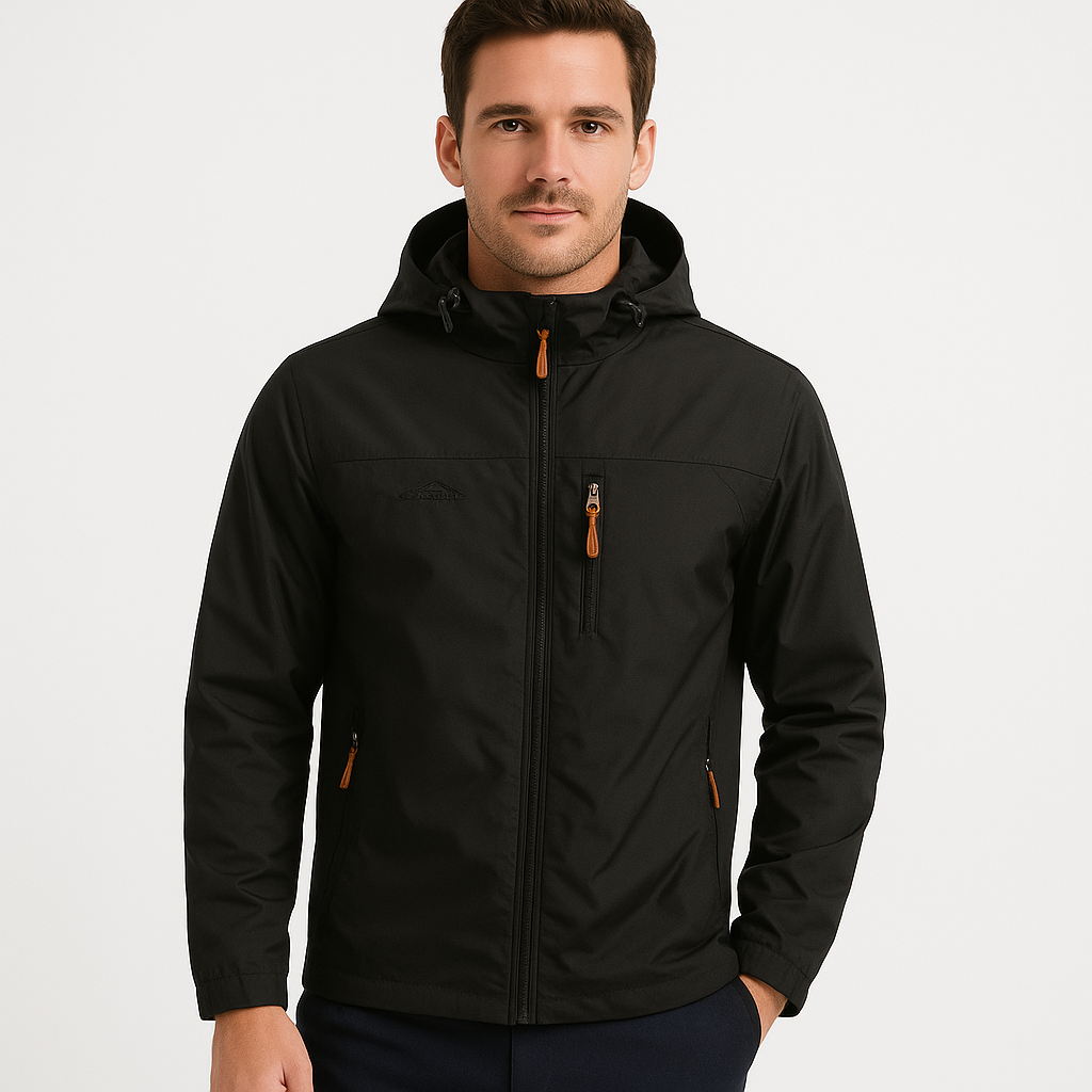 VogeLuxe | Men’s Water-Resistant Softshell Jacket 0