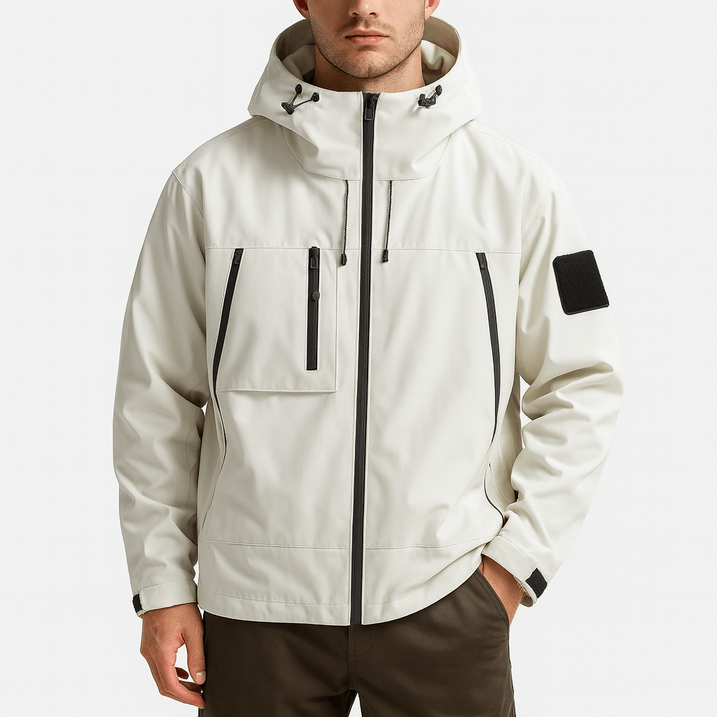 VogeLuxe | Men’s Waterproof Multi-Pocket Outdoor Jacket 0