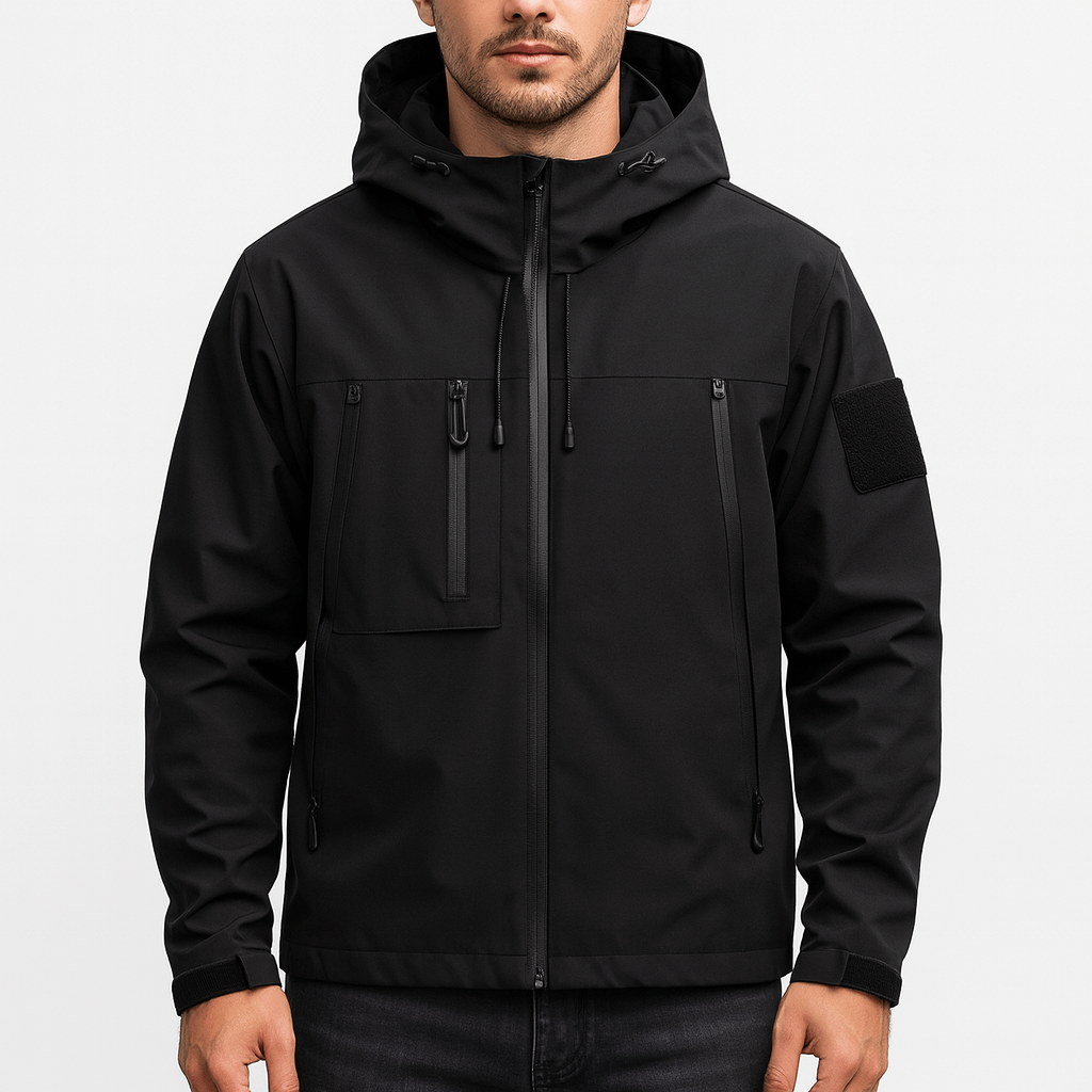 VogeLuxe | Men’s Waterproof Multi-Pocket Outdoor Jacket 1
