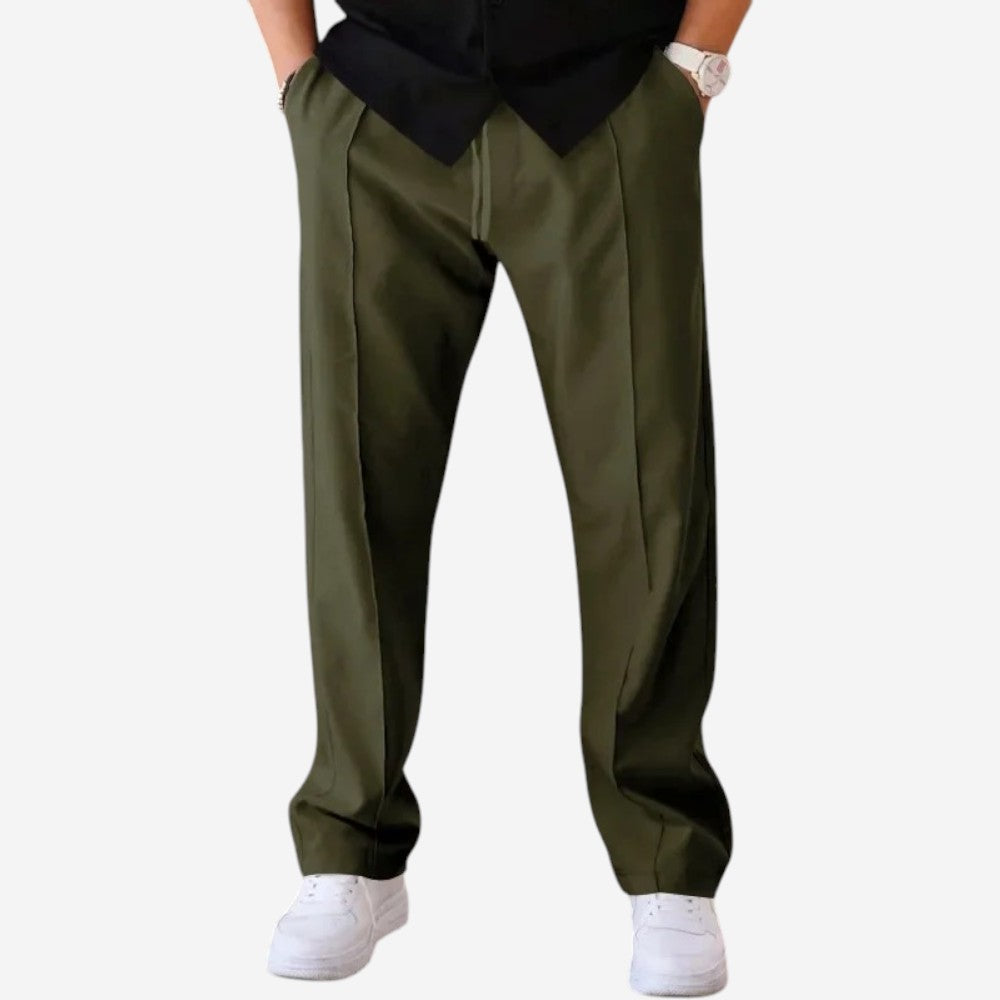 VogeLuxe | Men’s Wide Leg Drawstring Sweatpants 2