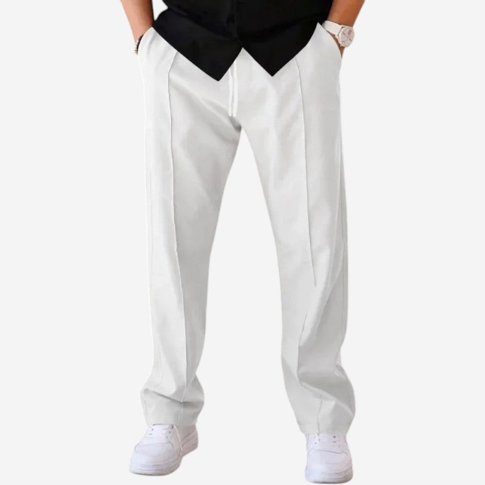 VogeLuxe | Men’s Wide Leg Drawstring Sweatpants 3