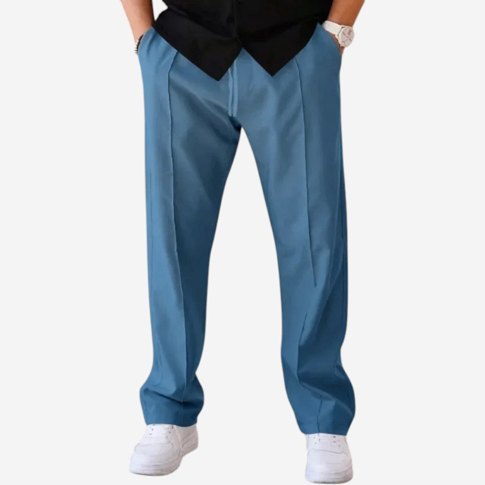 VogeLuxe | Men’s Wide Leg Drawstring Sweatpants 4