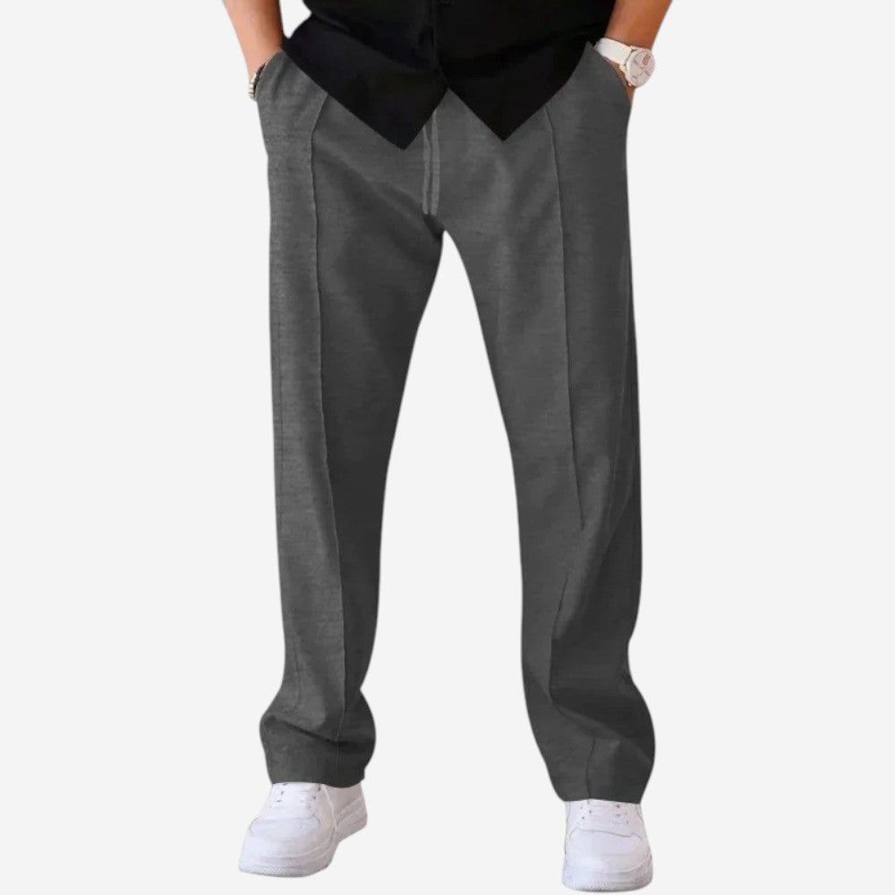 VogeLuxe | Men’s Wide Leg Drawstring Sweatpants 5