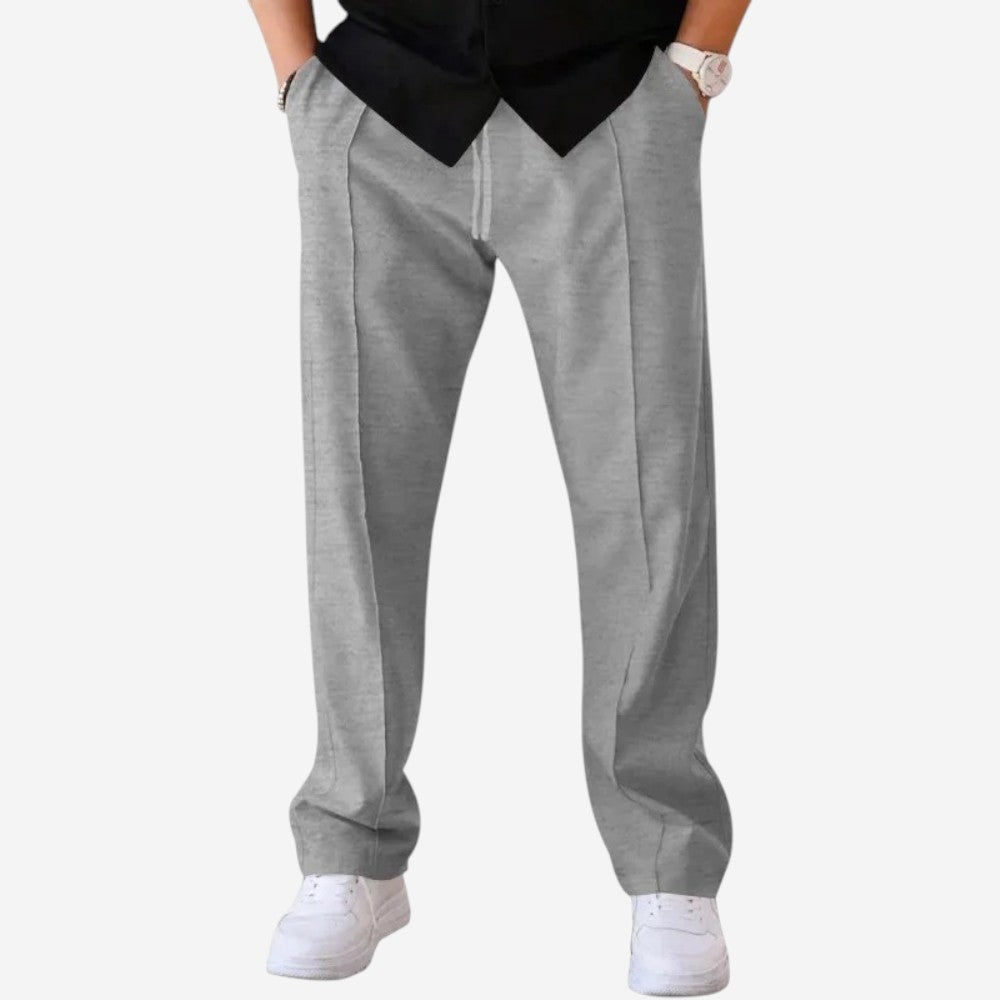 VogeLuxe | Men’s Wide Leg Drawstring Sweatpants 7