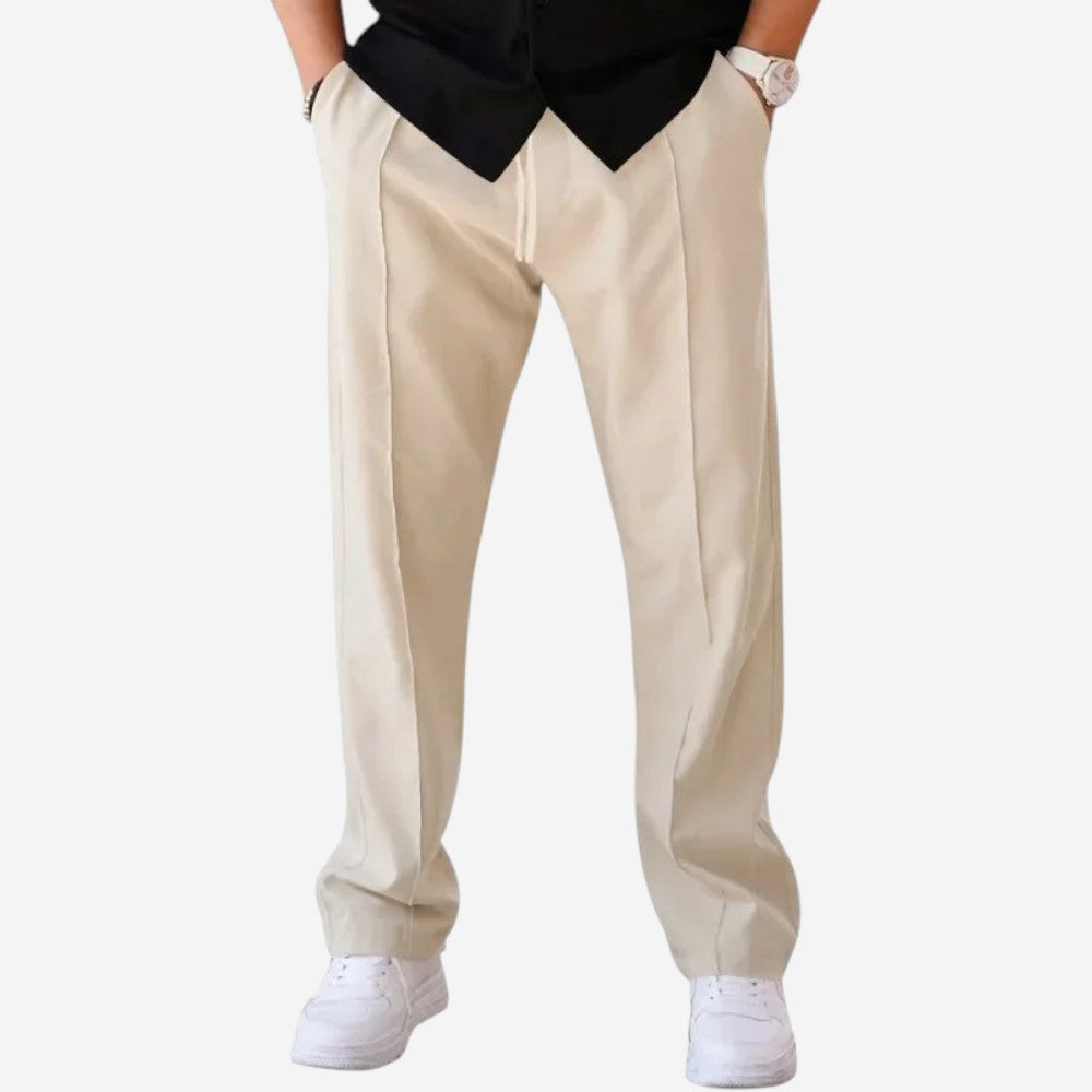 VogeLuxe | Men’s Wide Leg Drawstring Sweatpants 8