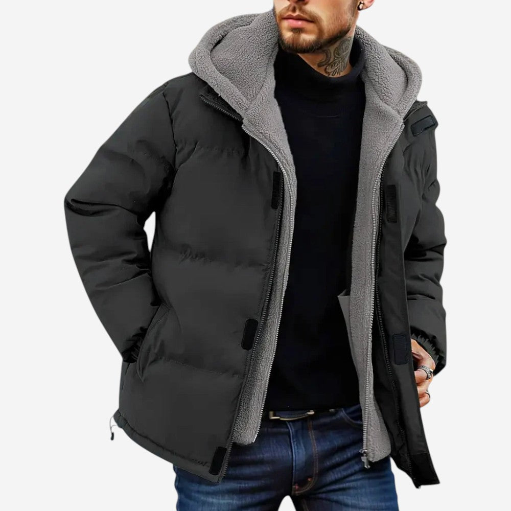 VogeLuxe | Men's Winter Heavyweight Quilted Jacket 0