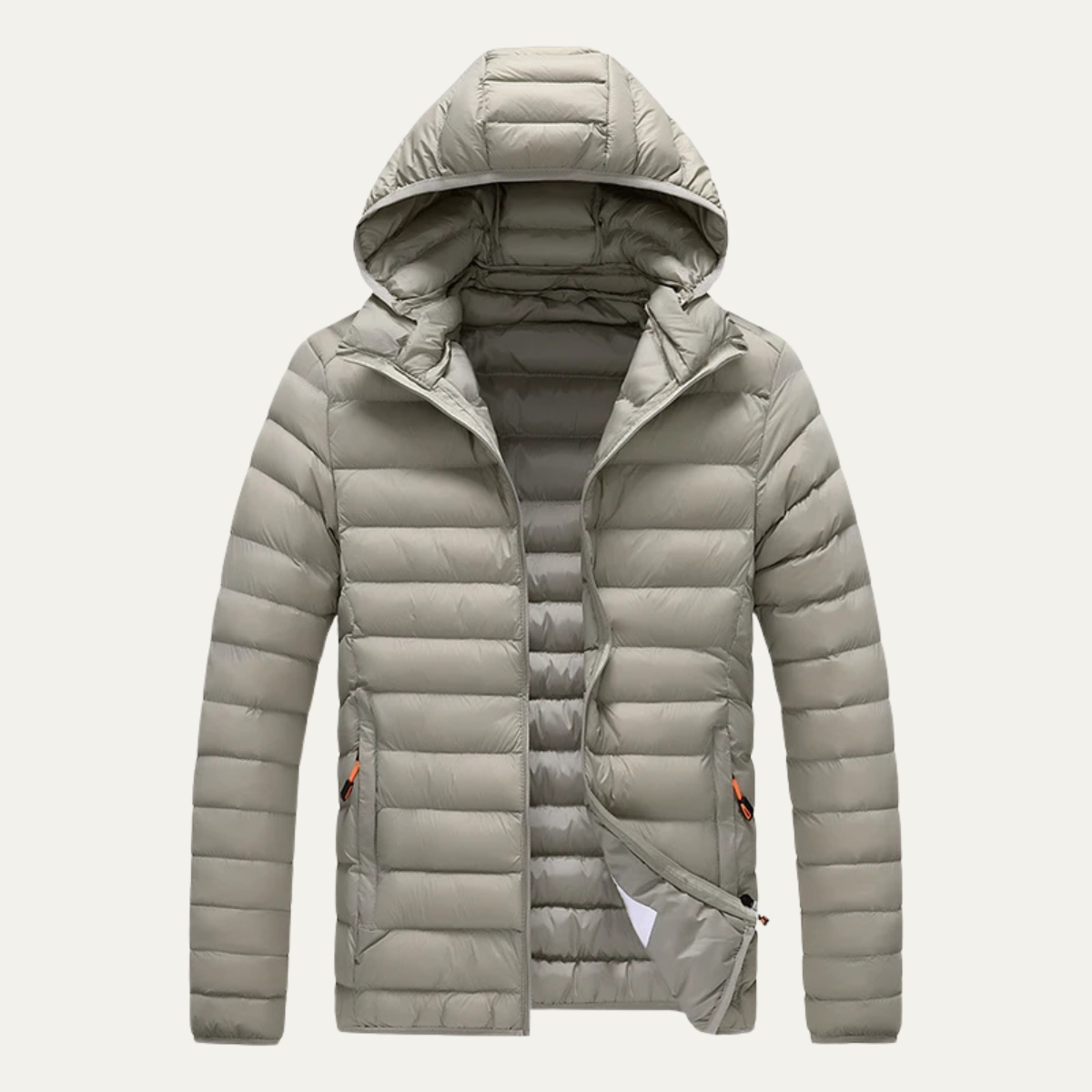 VogeLuxe | Men’s Winter Lightweight Hooded Puffer Jacket 3