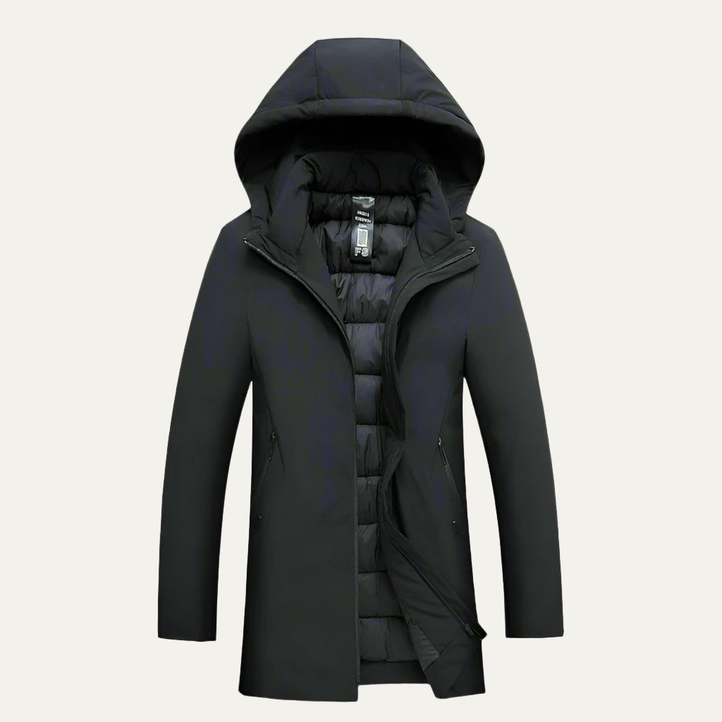 VogeLuxe | Men's Winter Parka with Integrated Hood 0