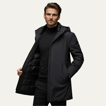 VogeLuxe | Men's Winter Parka with Integrated Hood 2
