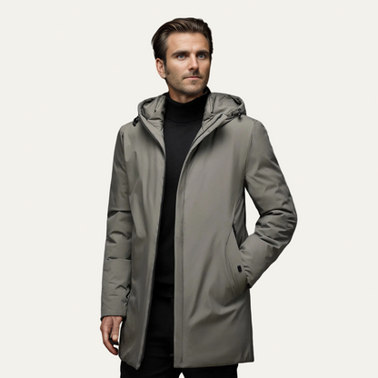 VogeLuxe | Men's Winter Parka with Integrated Hood 5