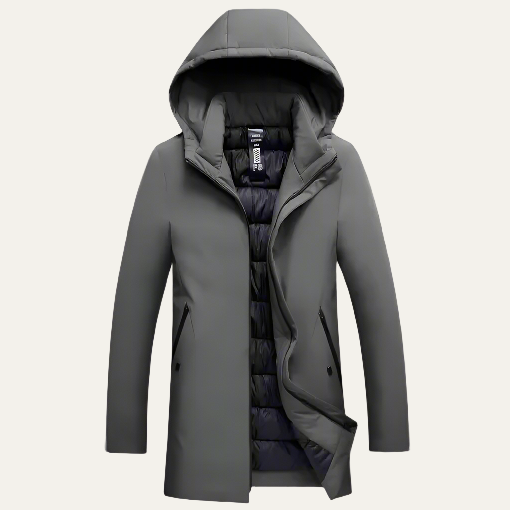 VogeLuxe | Men's Winter Parka with Integrated Hood 6