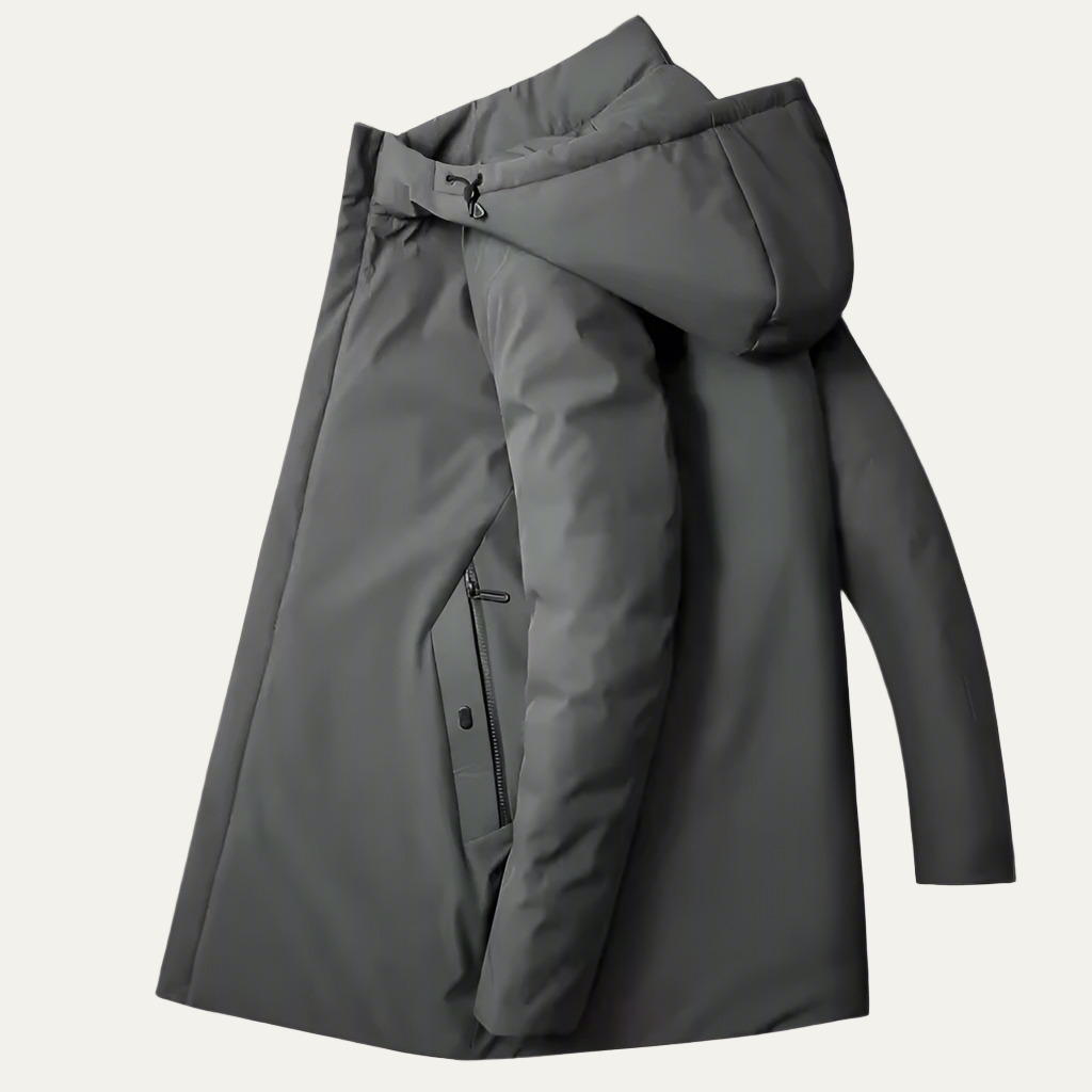 VogeLuxe | Men's Winter Parka with Integrated Hood 8